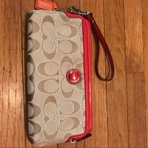 Coach wristlet
